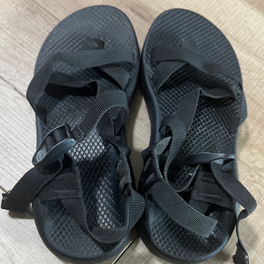Chaco Black Sport Sandals